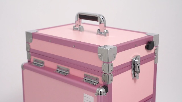 Amazon.com : Cbhfmljd Rolling Manicure Table Makeup Train Case